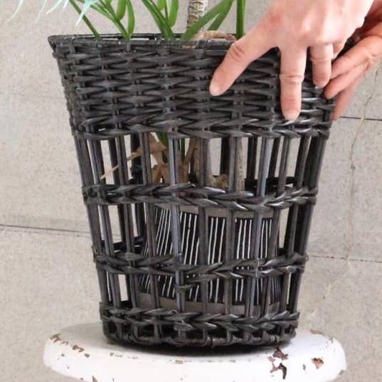 Re-purposed Plastic Utility Basket Small for wholesale by Time Concept