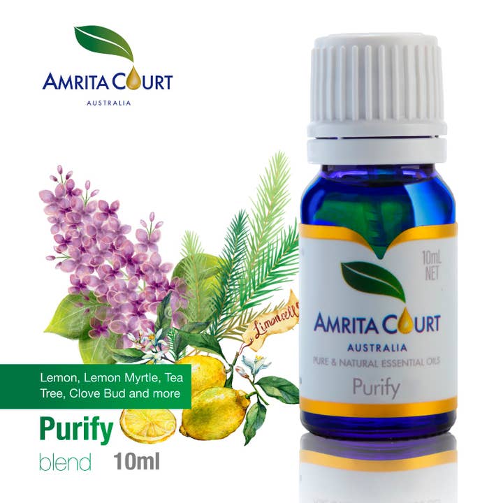 Amrita Court Essential Oils and Aromatic Homeware - Wholesale Pendant/Charm Necklace - Gift Box - Aroma Necklace Butterfly + Purify Essential Oil