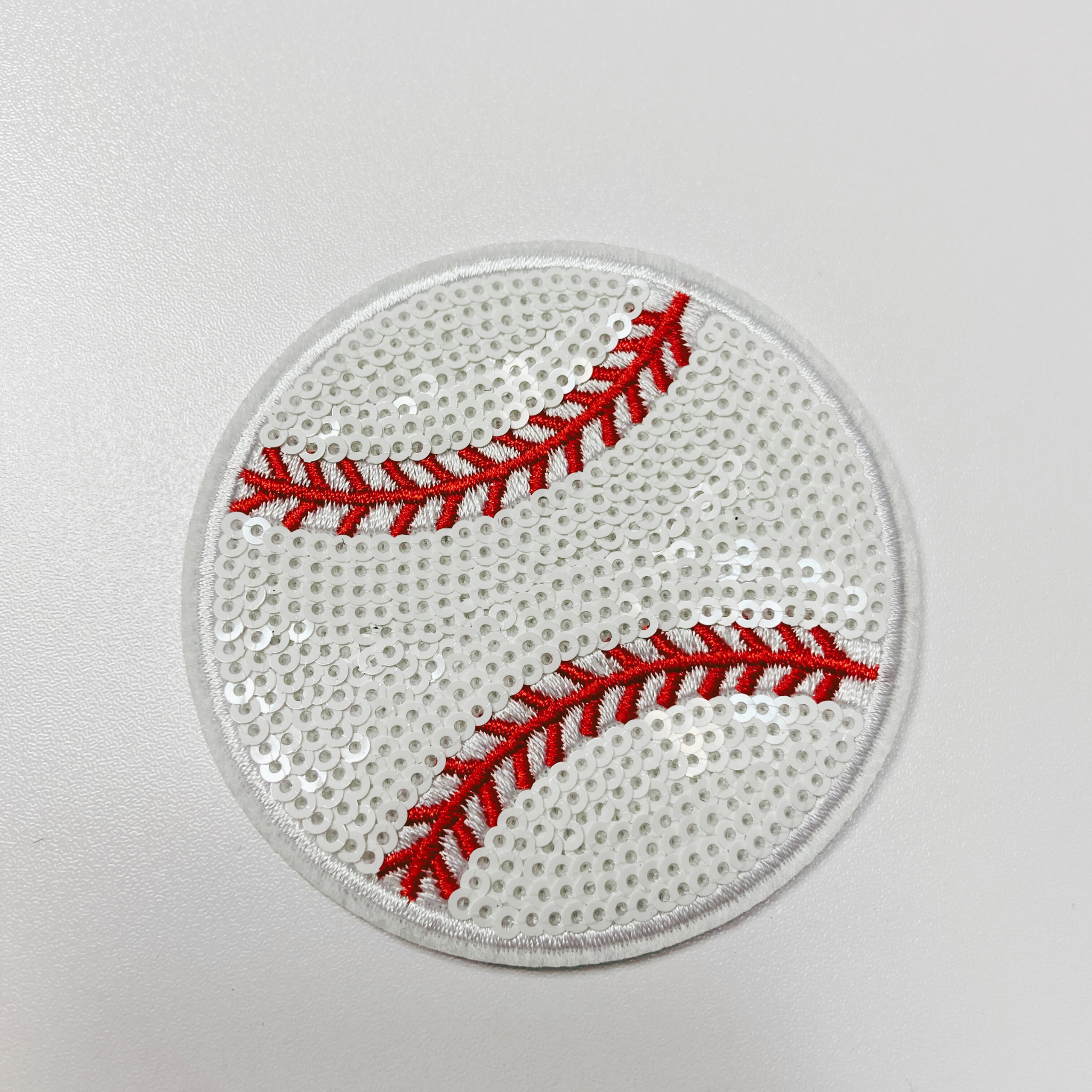 TEELUX - Wholesale Patch - 3" inch sequin Sports (Basketball, Soccer, Baseball, Volleyball, Softball) -  Sequin Hat Patch2