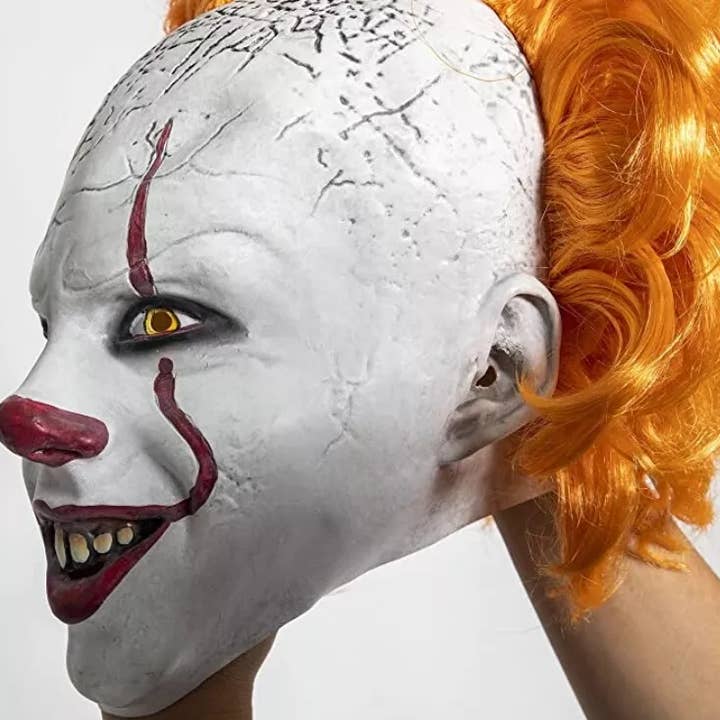 Lelaffet - Wholesale Costume - Unisex - It Mask Pennywise Scary Clown Halloween Masks for Adult
