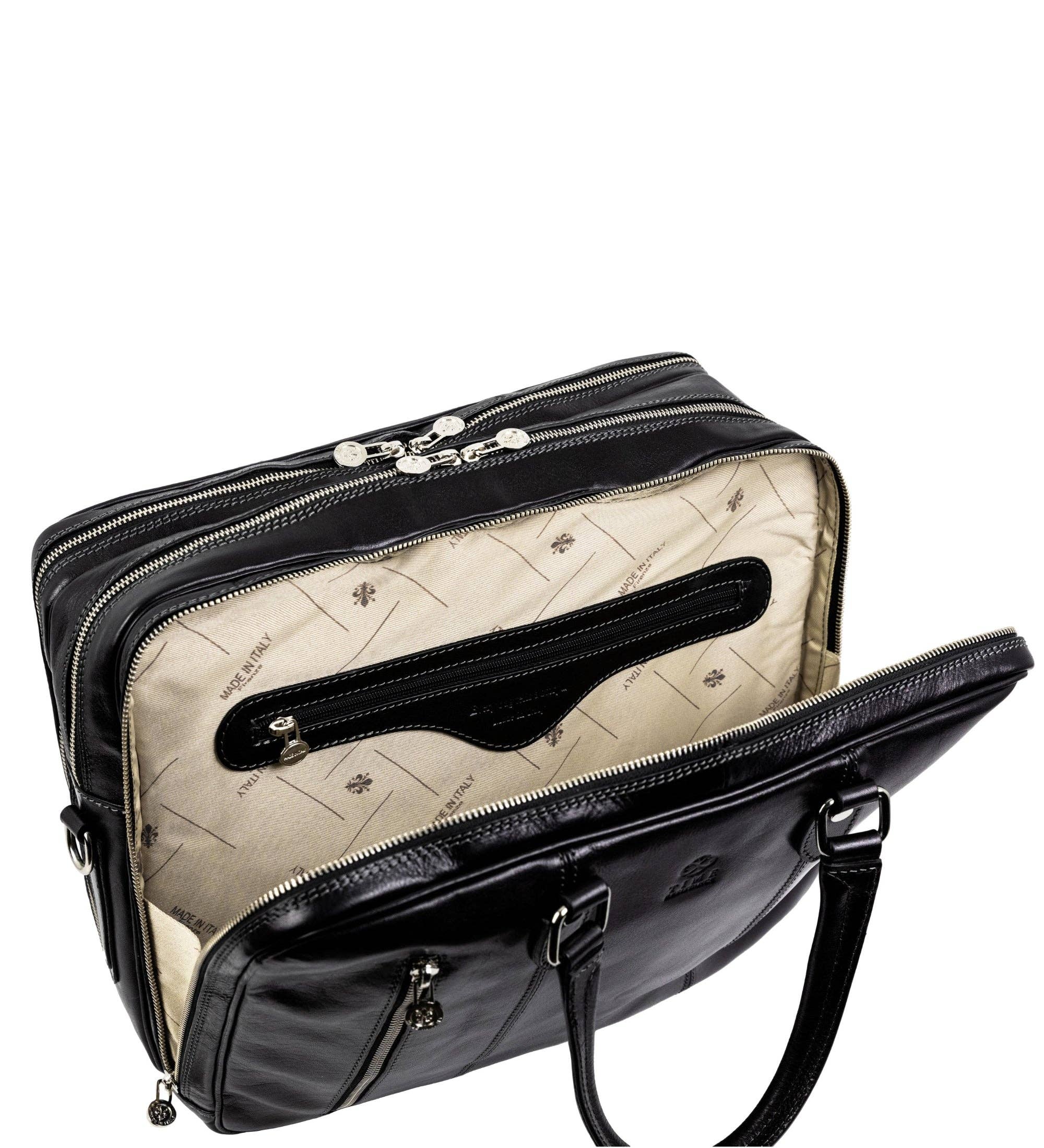 Time Resistance – Engroshandel Dokumentmappe – Unisex – Læderkonvertibel dokumentmappe-rygsæk - Farvel til våbnene19