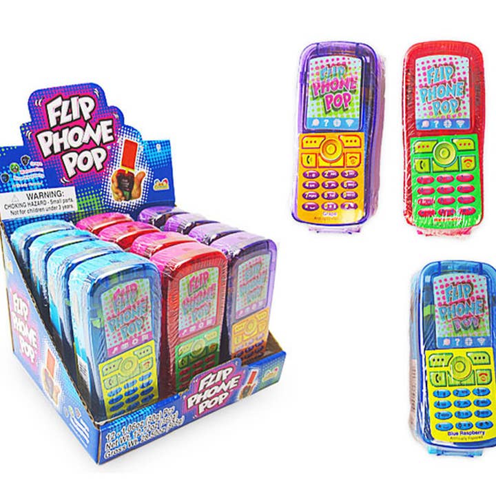 Cow Crack Wholesale - Wholesale Lollipop - Flip Phone Lollipop