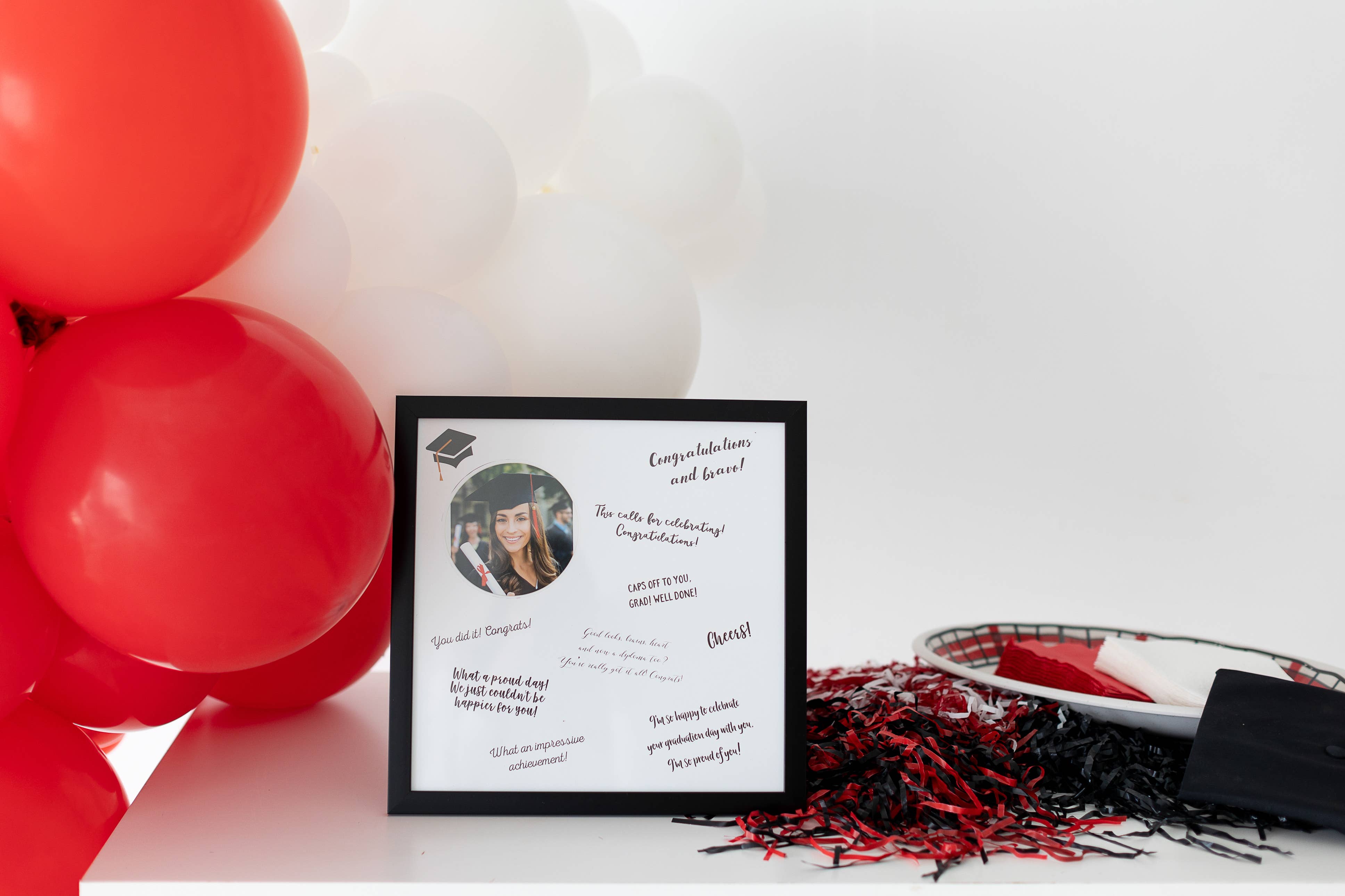 Kate & Milo - Wholesale Picture Frame - Graduation Signature Guest Book Frame, Graduation Gifts 20253