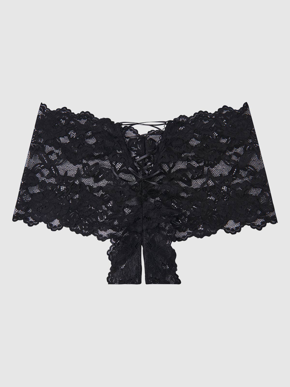 House of Desire - Wholesale Underwear - Women's - BELLA LACE CROTCHLESS CHEEKY23