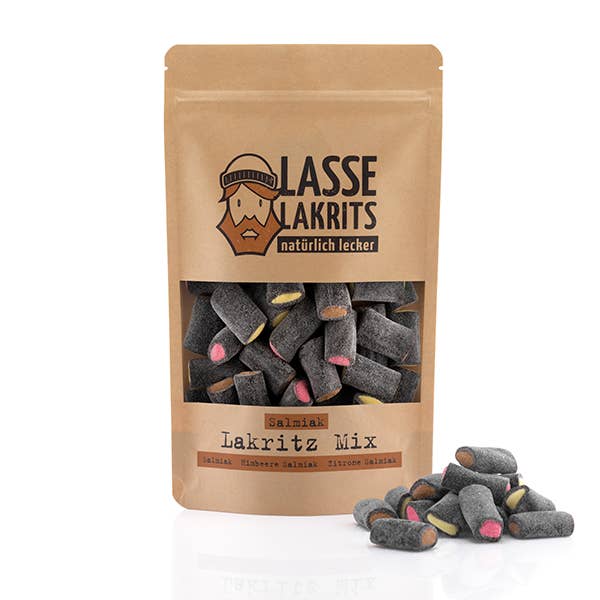 LASSE LAKRITS - natürlich lecker – wholesale Liquorice – Liquorice mix salmiak 500g1