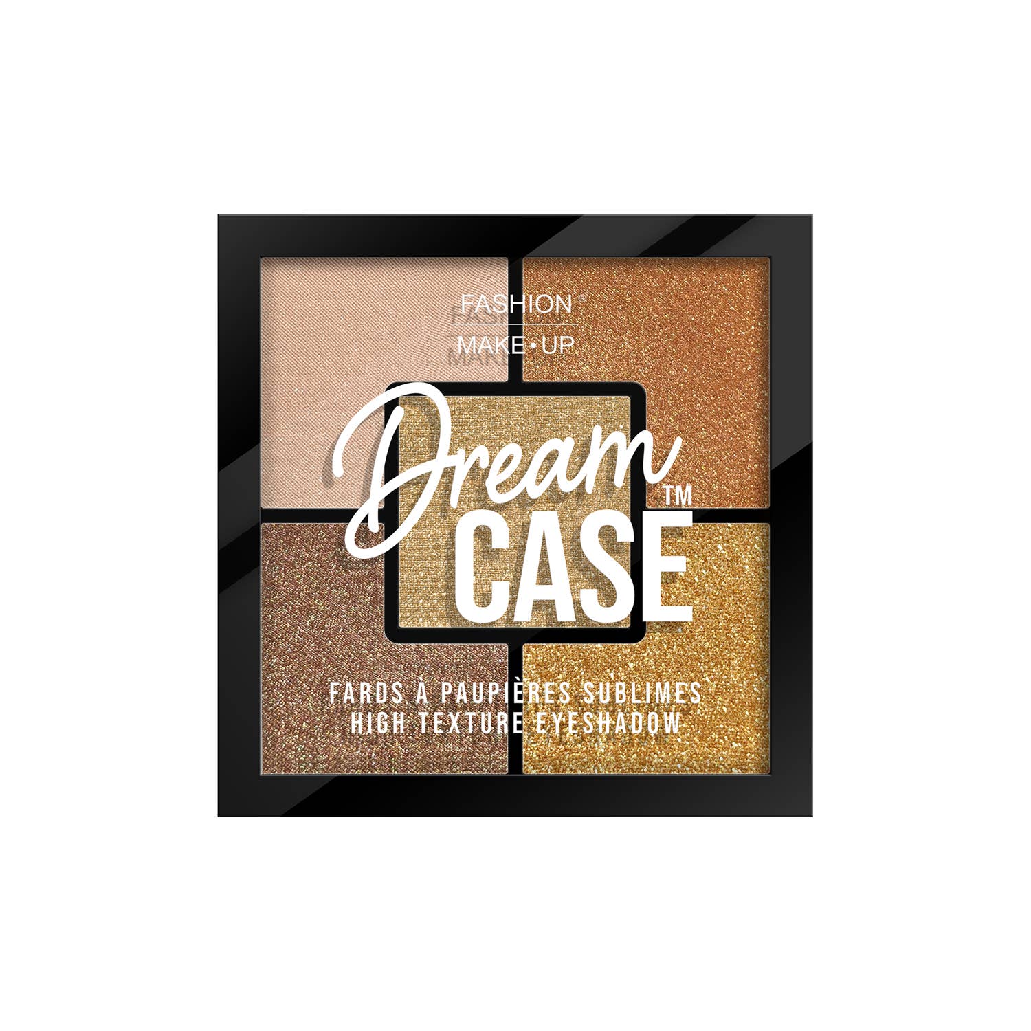 BEAUTY FOULE DIFFUSION - Wholesale Face Makeup Palette - EYESHADOW PALETTE "DREAMCASE" No. 04 DREAM GOLD FMU