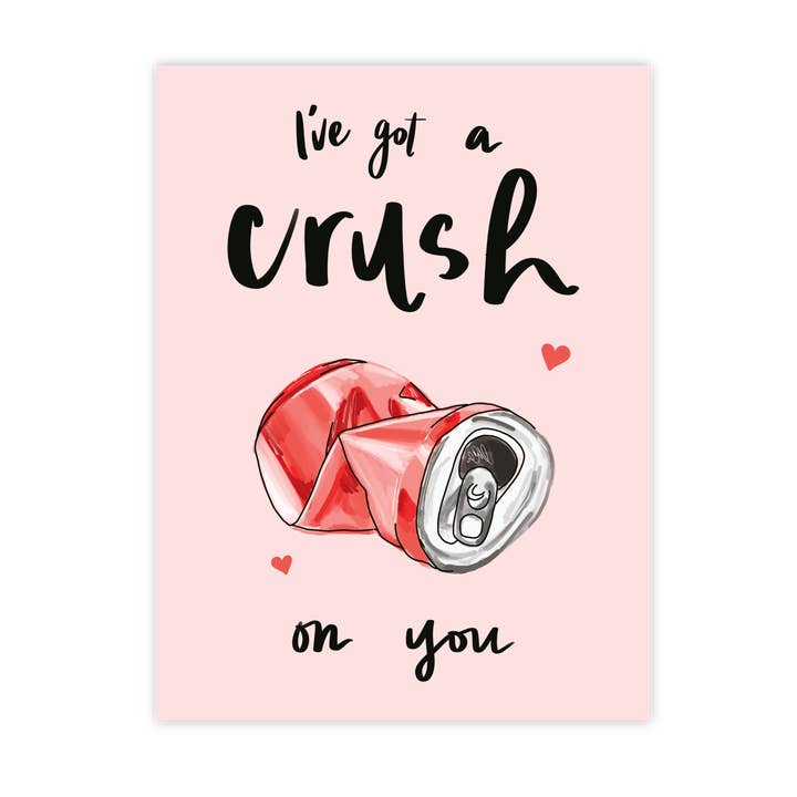 Lemon Lines - Wholesale Love Card - Crush on You0