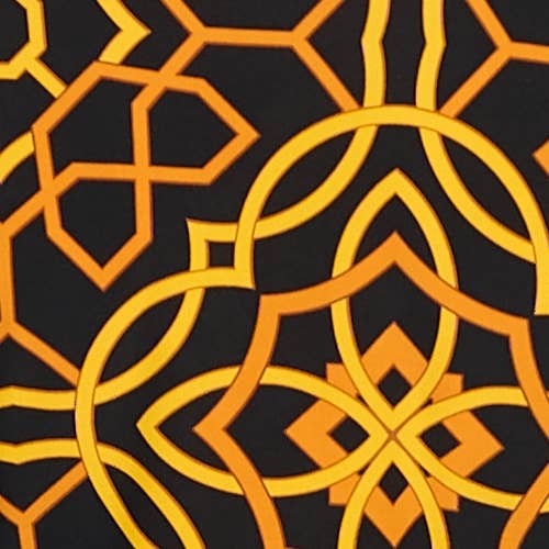 DNA Couture - Wholesale Blouse - Women's -  Plus Size Button Down Blouse - Abstract & Geometric Print5