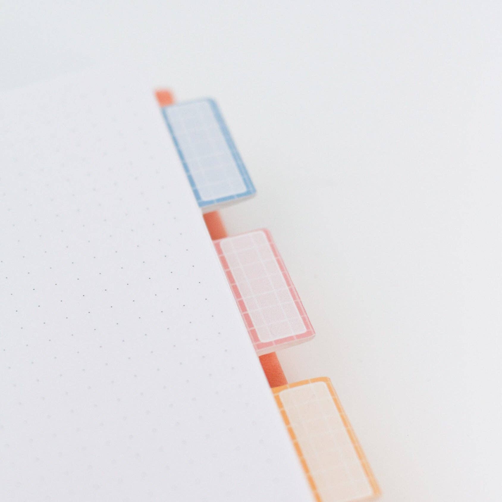 My Sweet Paper Card - Wholesale Sticker - Adhesive tabs - Pastel grid tab dividers6