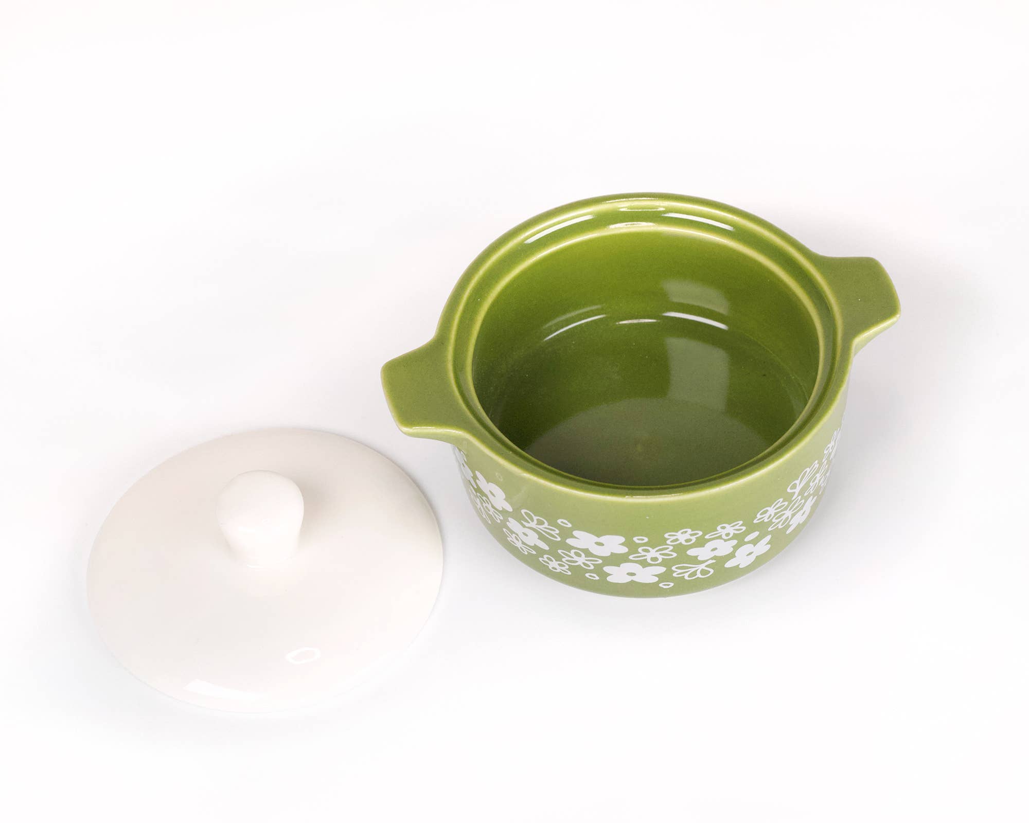 Twinkltoast - Wholesale Jewelry Dish - Pyrex-Inspired Spring Blossom Casserole Ceramic Trinket Box2