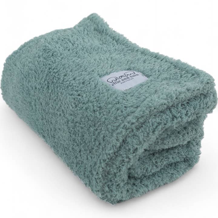 Klassisk Kantløs Tæppe - Salvie for engroshandel hos ellie and sam