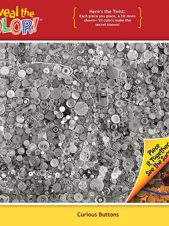 Curious Buttons for wholesale by PuzzleTwist