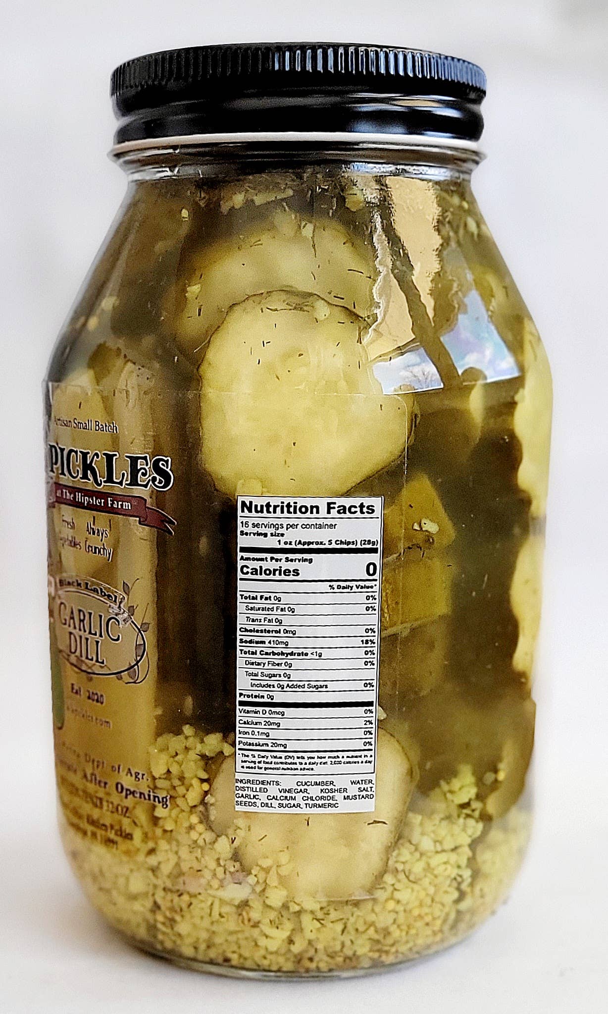Kevin's Crazy Kitchen Pickles at the Hipster Farm - Wholesale Pickled Vegetables - Garlic Heat2
