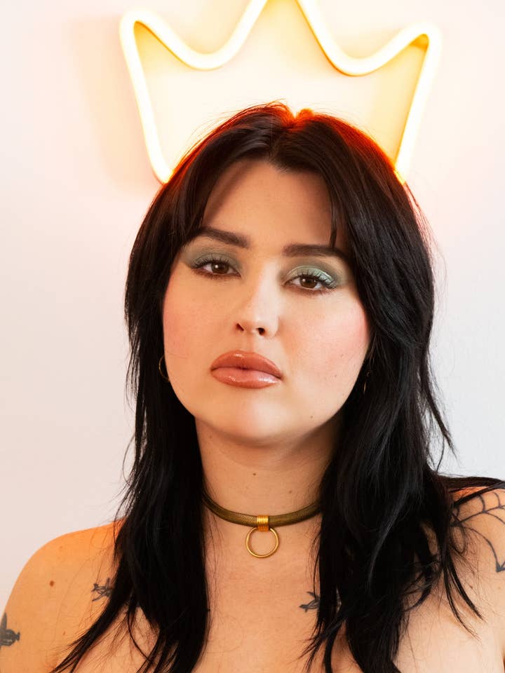 Collier ras-du-cou épais LUSH en grosse chaîne pour la vente par Lord Violet