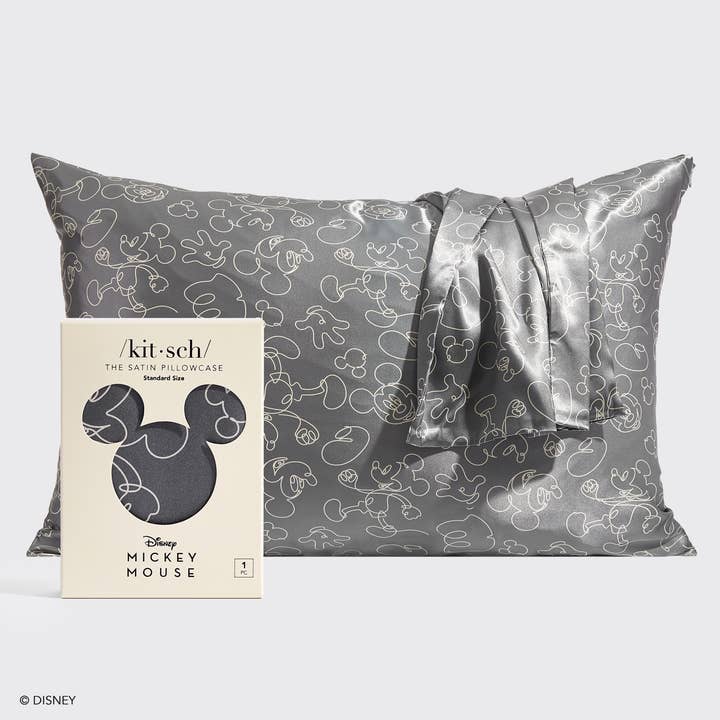 KITSCH - Wholesale Bedding Pillowcase/Sham - Kitsch & Mickey and Minnie Satin Pillowcase Mickey Magic