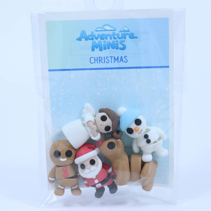 3D Printed Animals – Adventure Minis Christmas Set Fidgets for wholesale by MrSpinner