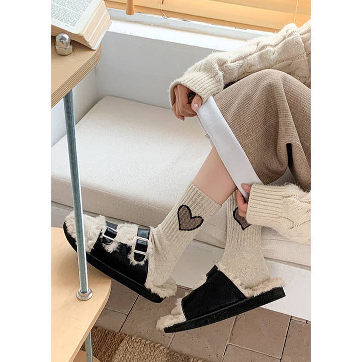 Gohobi (We cover U.S. import duties) - Wholesale Socks - Women's - Gohobi Wool Heart Socks6