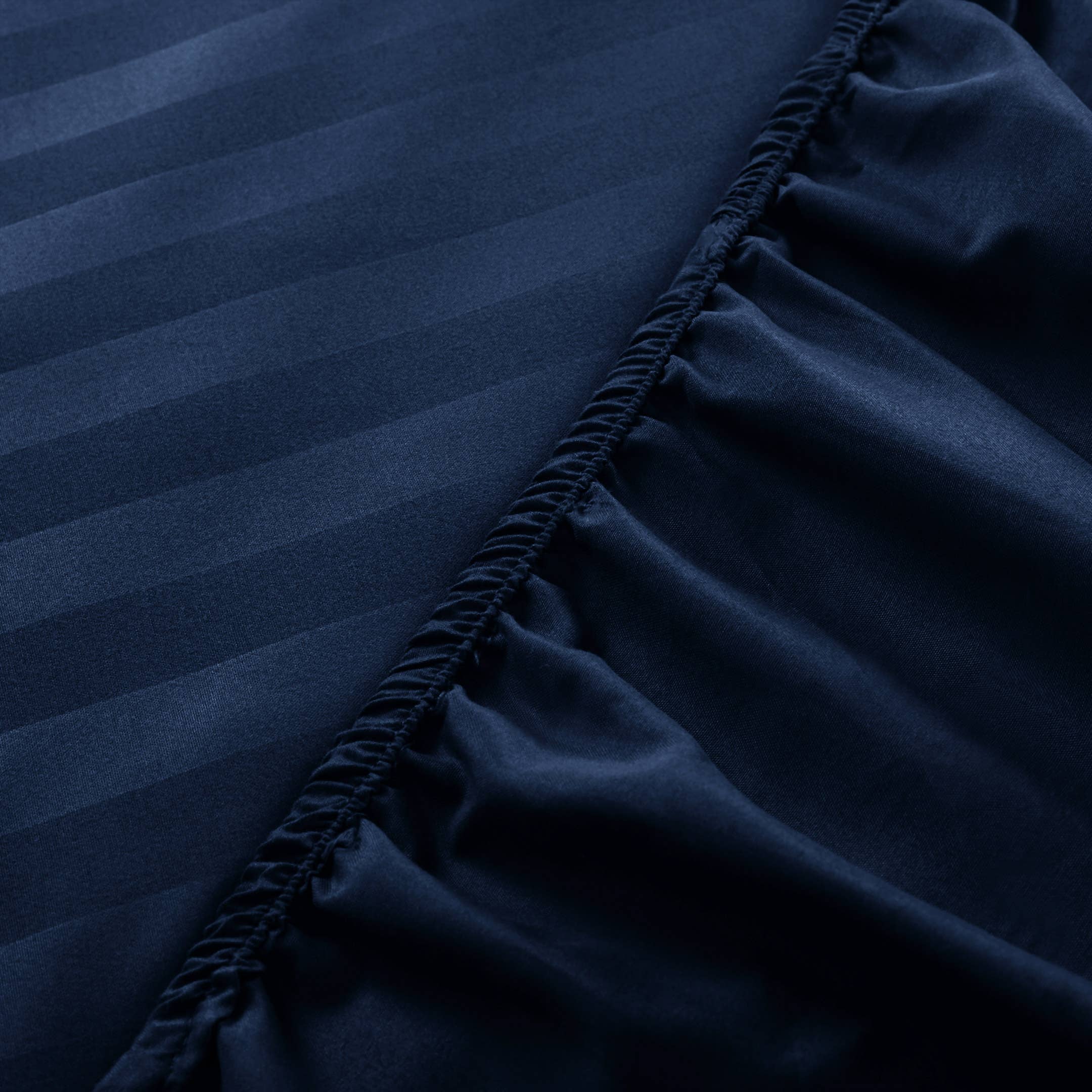 Cotton Passion - Wholesale Fitted Sheet - Satin Stripe Deep Pocket Fitted Sheets Deep Up to 25cm15