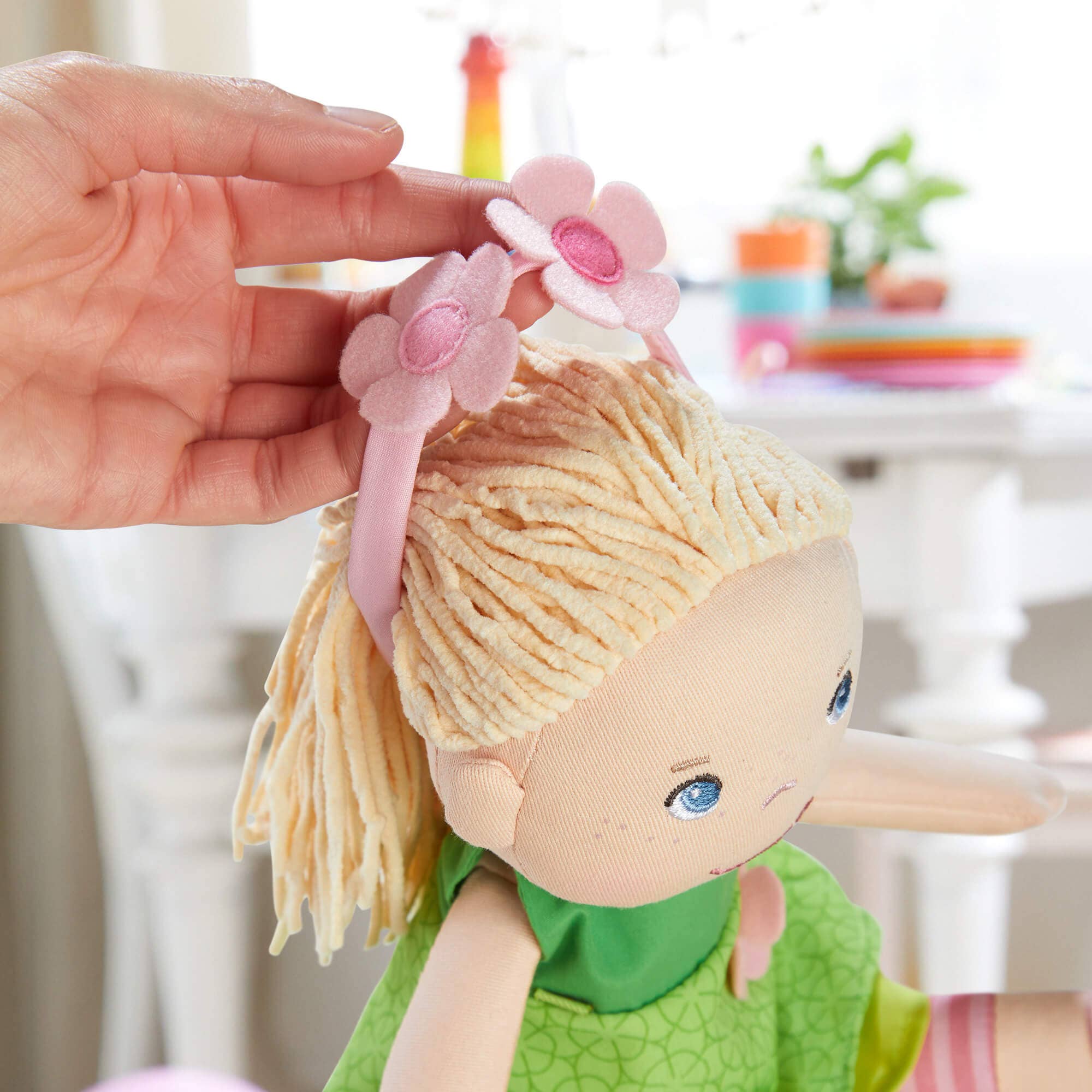 HABA USA - Vente Poupée – enfant - Poupée douce Mali 12"3