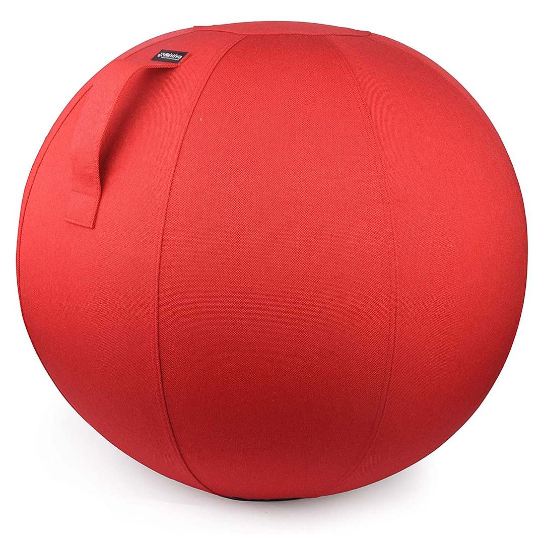 Bintiva – wholesale Fitness equipment – Luxurious Covered 65cm Stability Ball - For Ergonomic Seating, Therapy, and Exercise10