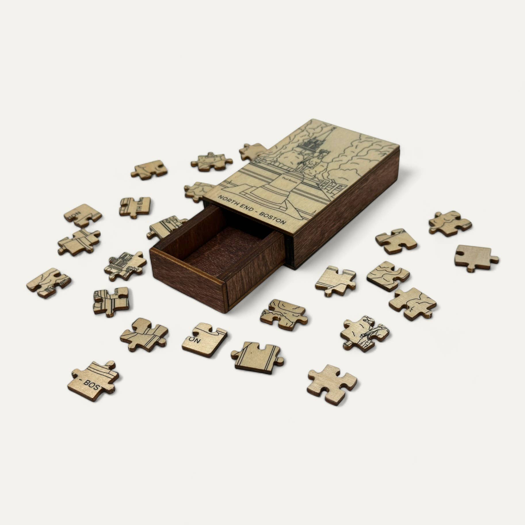 Ingeneius - Wholesale Puzzle - Adult - Wooden Keepsake Box with Puzzle - Custom14