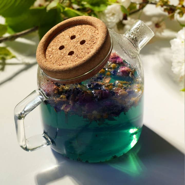 Teapro – Engroshandel Tekande – Teapro 800 ml Designer glas tekande med korklåg3