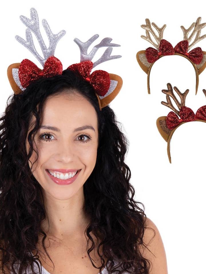 Reindeer Headband - Random Color for wholesale by P'tit Clown