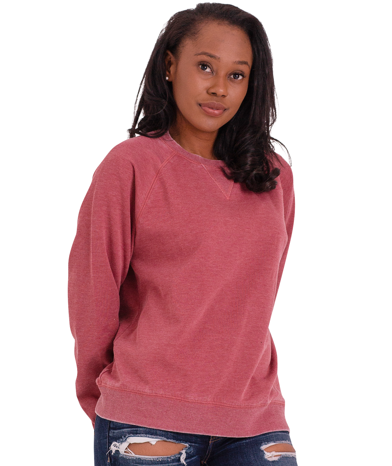 U.S. Apparel - Wholesale Sweatshirt - Women's - Adult Vintage Fleece Crew44