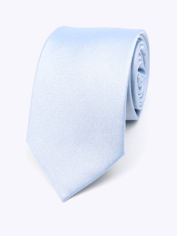 Blå Pailletslips nr. 1 til Mænd i Polyester "Armand" for engroshandel hos Unipap's