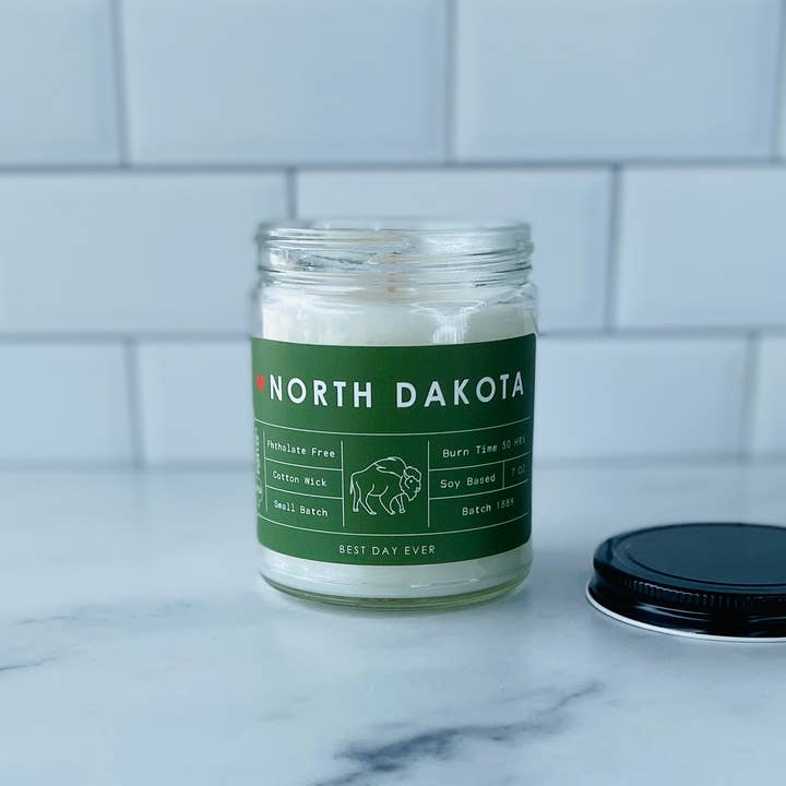 Rambling Caravan - Wholesale Jar/Filled Candle - North Dakota Candle11