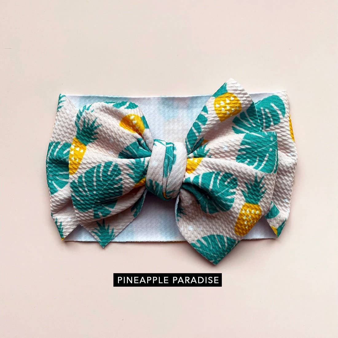 PopFizzCheers - Wholesale Fashion Headband - Baby - Baby Girl Headbands | Floral Tropical Patterned Knot Bow Str0