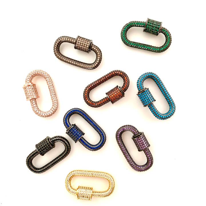 Karli Buxton - Wholesale Link & Chain Necklace - Huey Chunky Enamel Chain Necklace, Customizable Length2