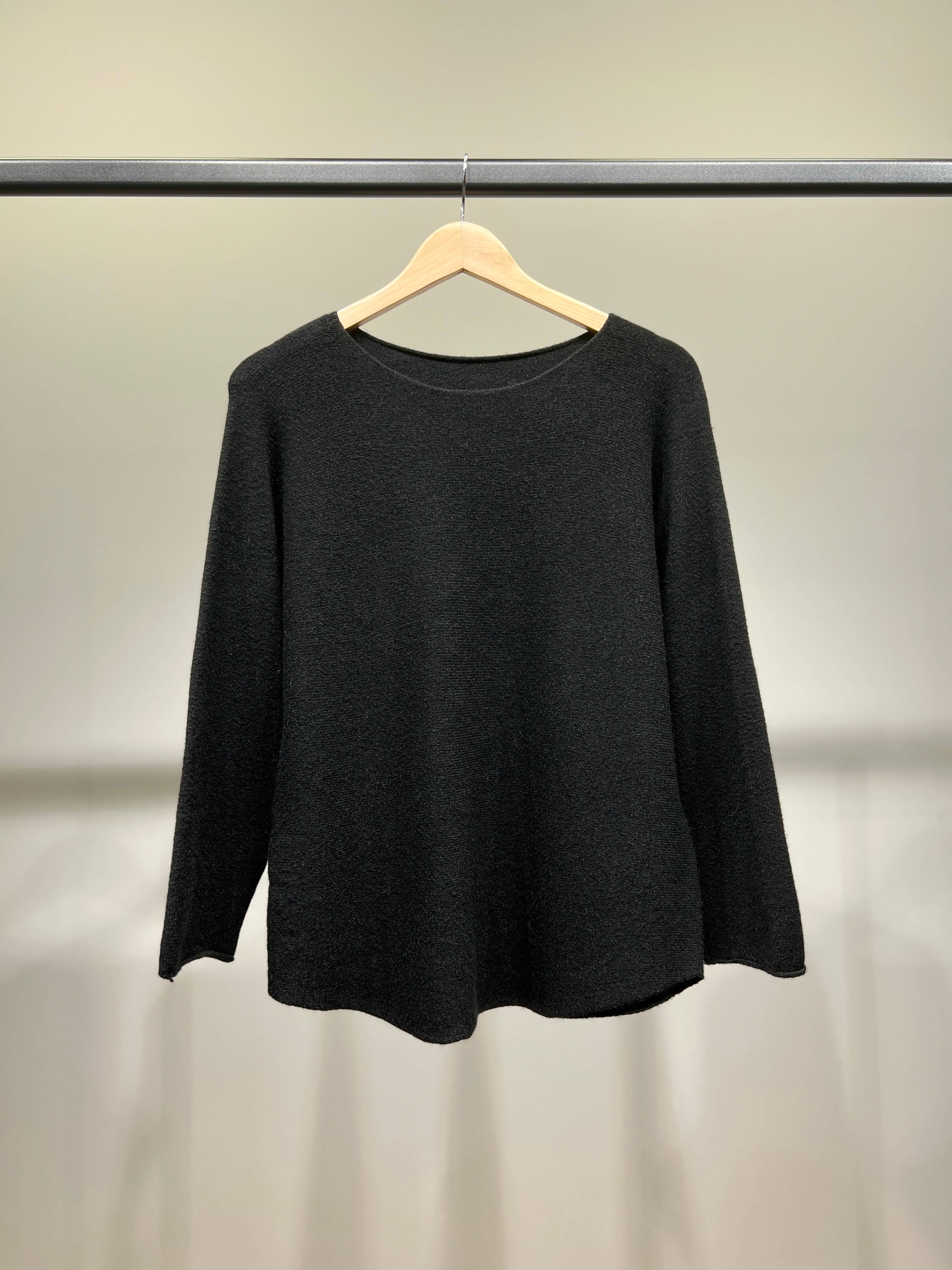 L'Emotion - Vendita all'ingrosso Maglione tricot - Donna - Maglione lavorato a maglia a maniche lunghe con scollo tondo in viscosa     6