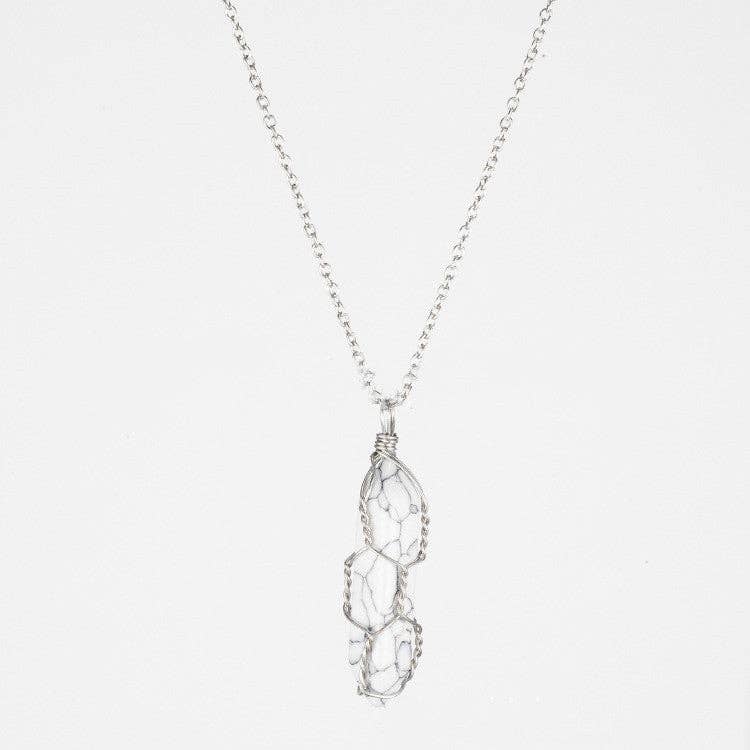 Perimade & Co. LLC – Großhandel Kette mit Anhänger/Charm – Heilkette aus natürlichem Kristall aus rohem Stein aus massivem Kupfer18