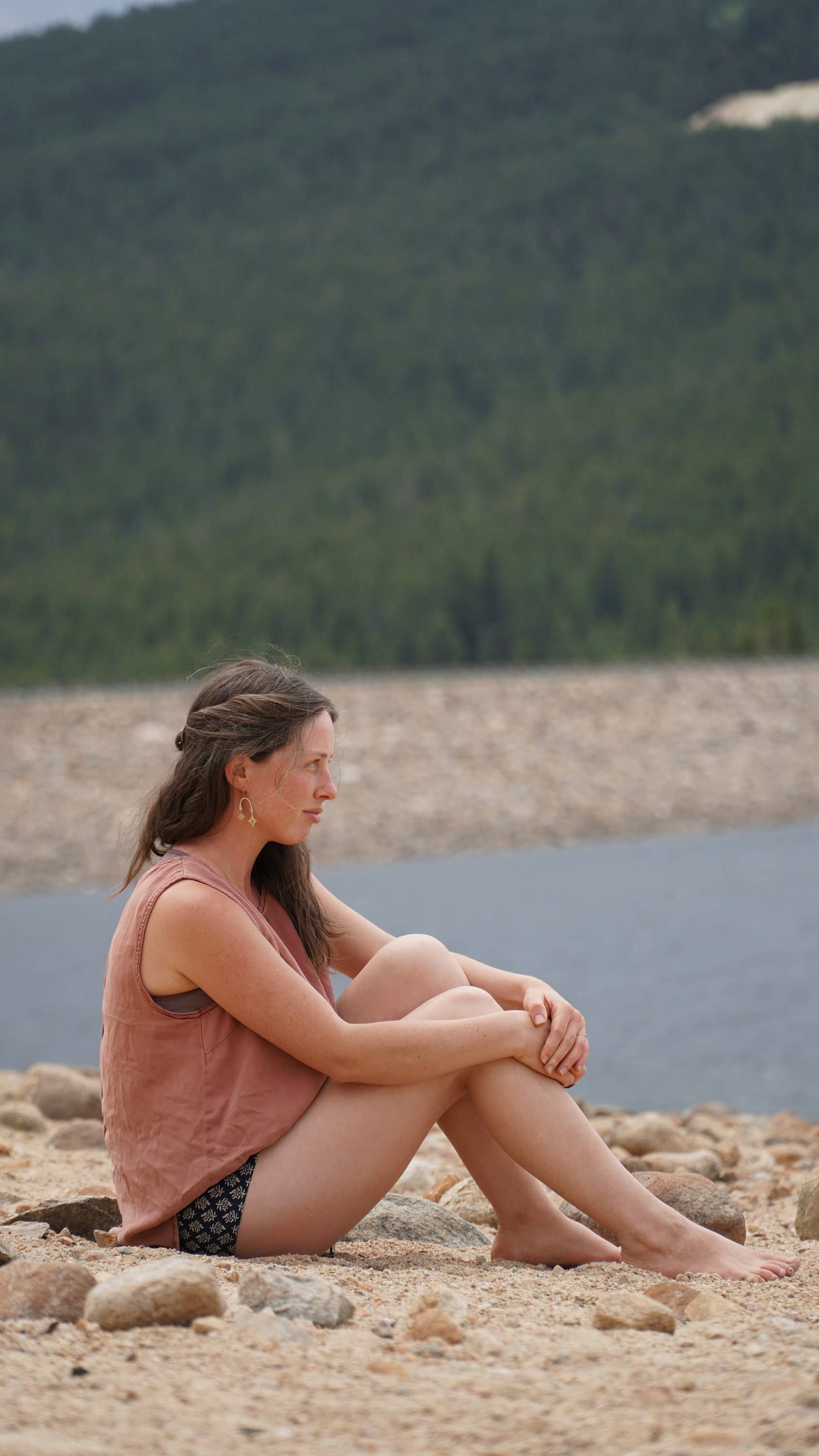 Sojourn Well - Wholesale Dangle Earrings - Gold Star Asymmetrical Dangle Earrings1