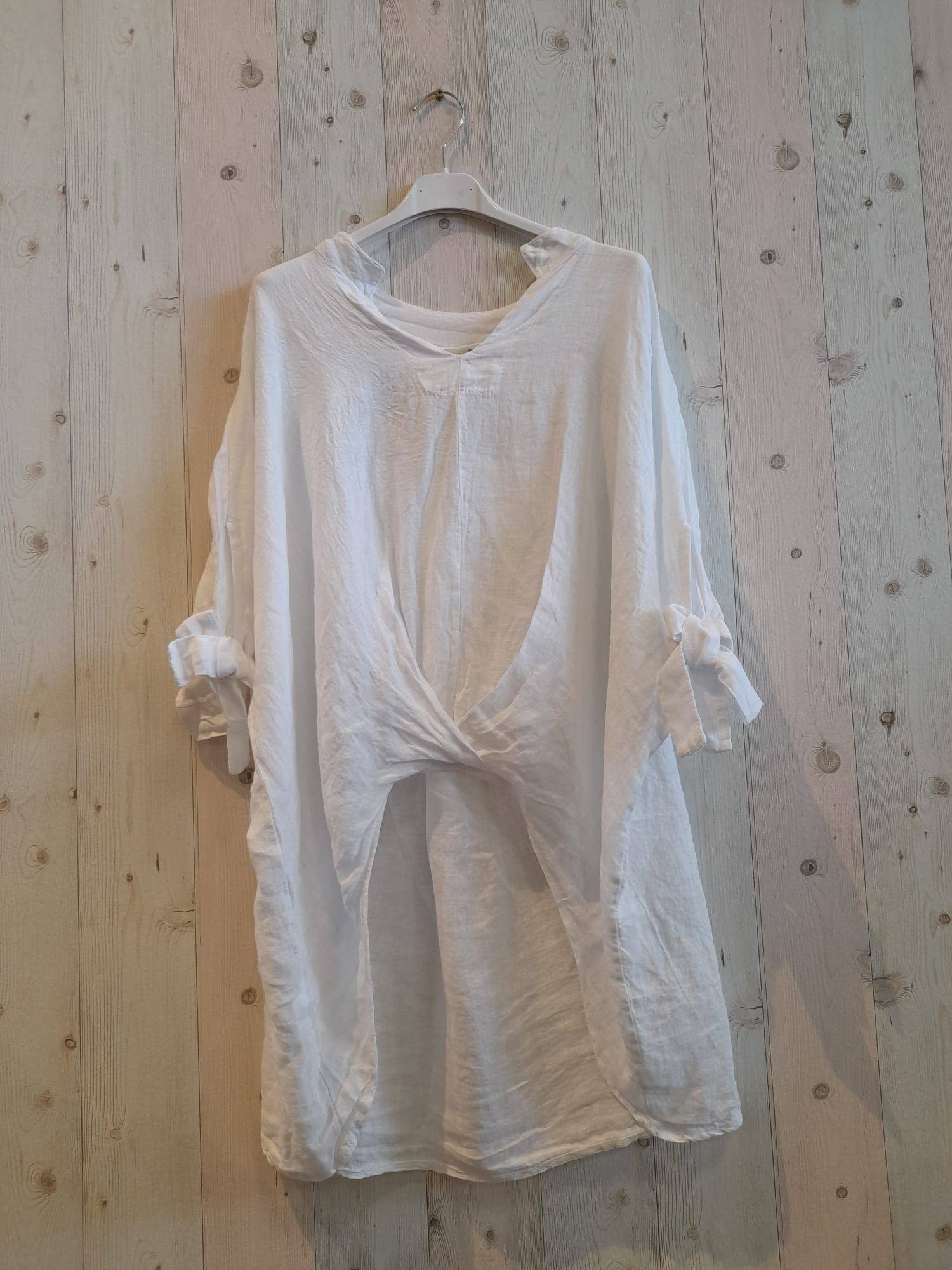 Linen & More - Wholesale Blouse - Women's - REF 994 100% LINEN BLOUSE WITH TWO SIDES2