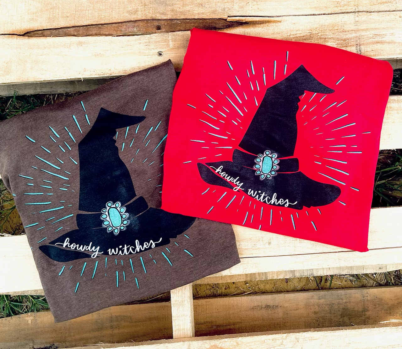 Anagails – T-shirt estampada - Mulher por atacado – Olá bruxas0