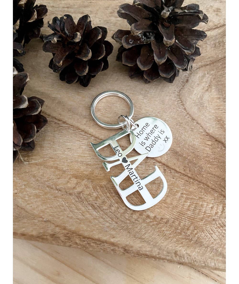 COM FORSA SL - Wholesale Keychain - Unisex - Engraving + Sterling silver medal 25 mm with jump ring0