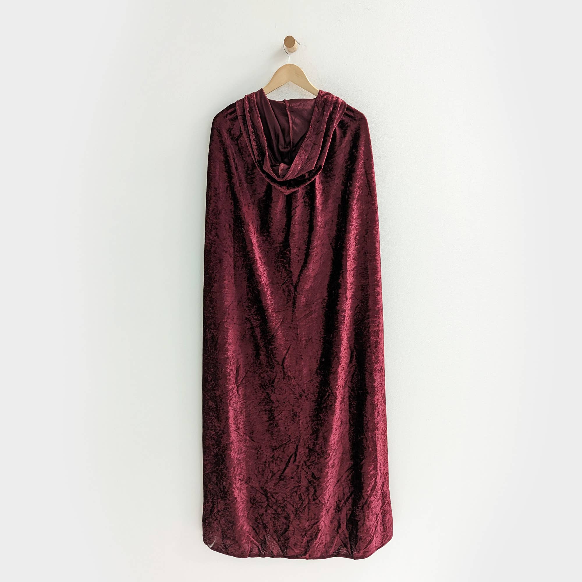 everfan - Wholesale Costume - Kids - Kids Hooded Cloak - Crushed Velour Medieval Hooded Cape12