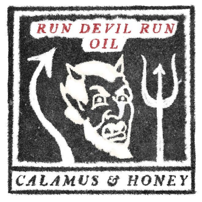 Calamus & Honey - Wholesale Aromatherapy Lotion/Oil - Run Devil Run Oil