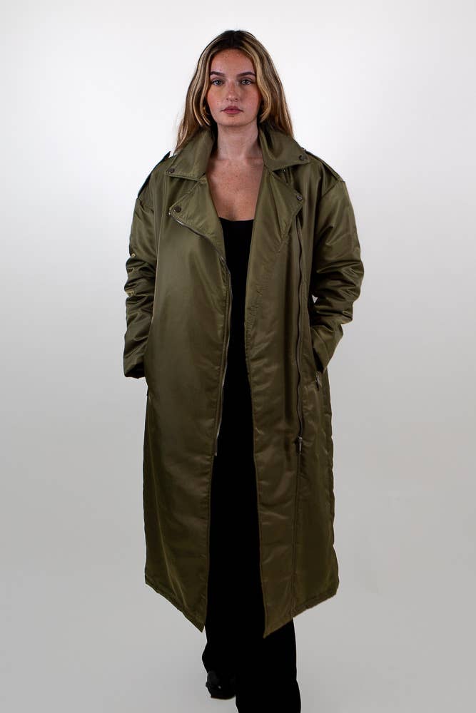 KZELL PARIS - Vendita all'ingrosso Parka - Donna - Trench impermeabile trapuntato5