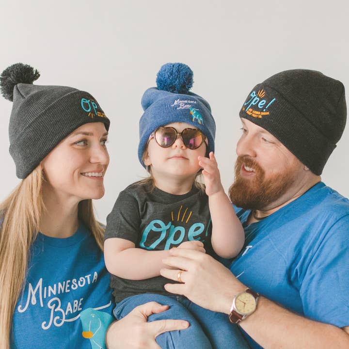Sweetpea and Co. - Wholesale Beanie - Women's - Minnesota Babe Winter Beanie Hat, Knit Hat