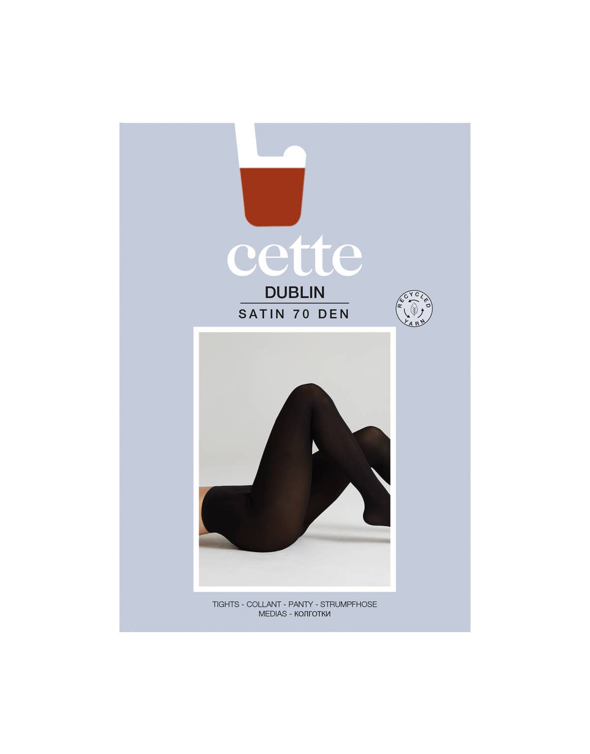 Cette – wholesale Tights - Dam – Ogenomskinliga strumpbyxor, Återvunna Strumpbyxor, Kvinnor Nylons, 70 DEN5