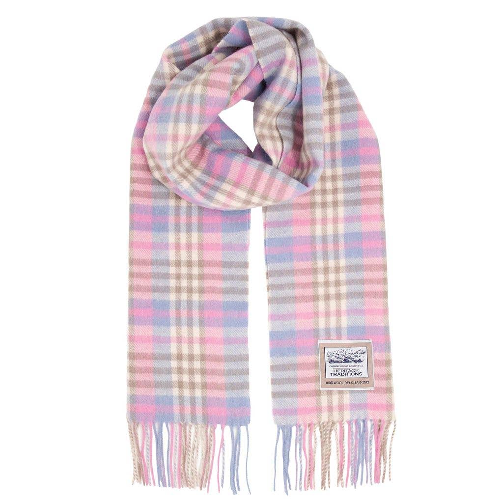Eurostick - Wholesale Scarf - Unisex - Pure Wool Tartan Check Scarf48