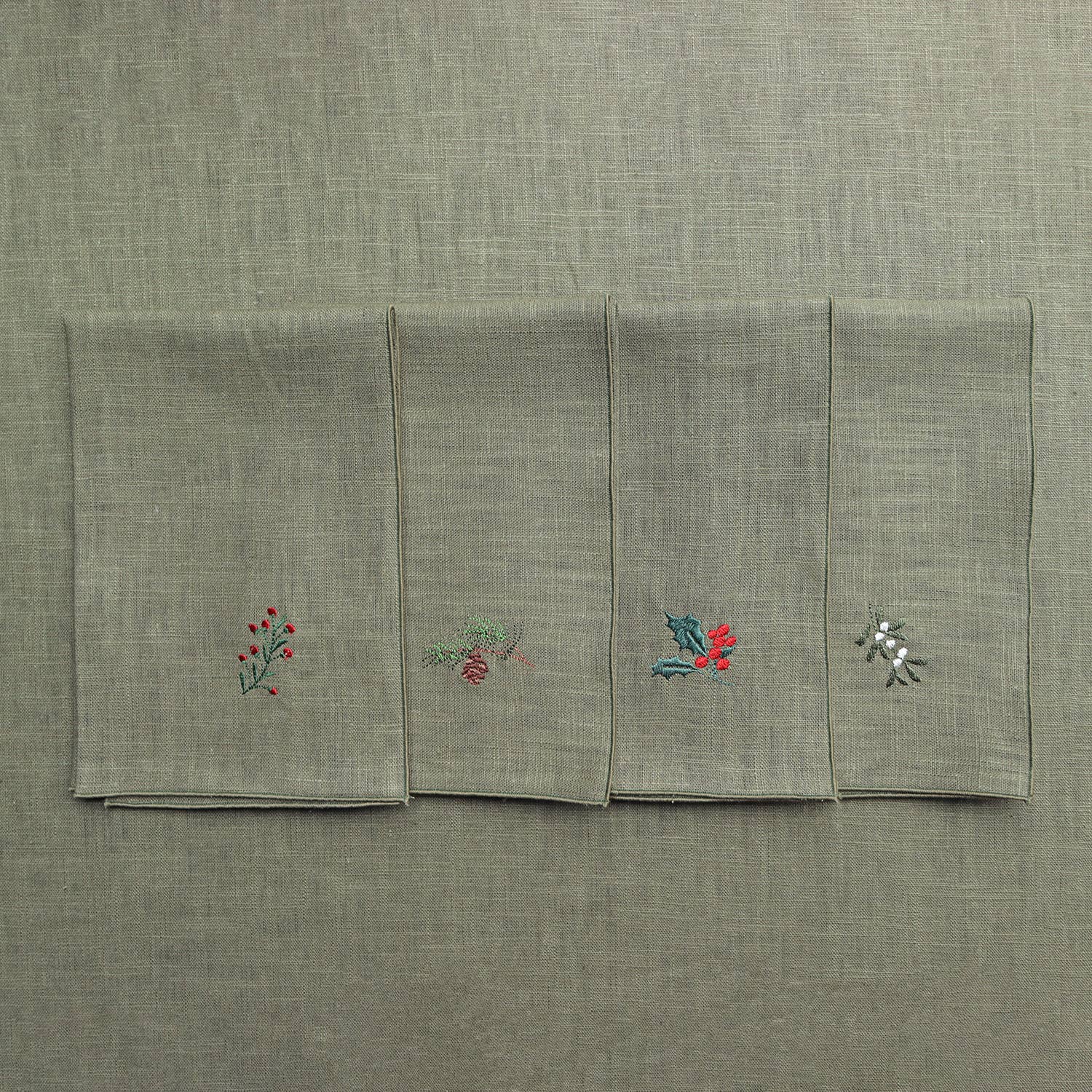 Giardino Segreto - Wholesale Dinner & Cloth Napkin - RAMETTI pure linen napkin8