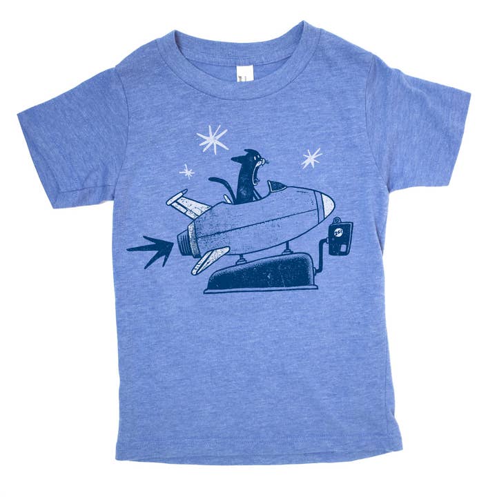 Factory 43 - Wholesale Screen Printed T-Shirt - Kids - Scaredy Cat Kids Shirt