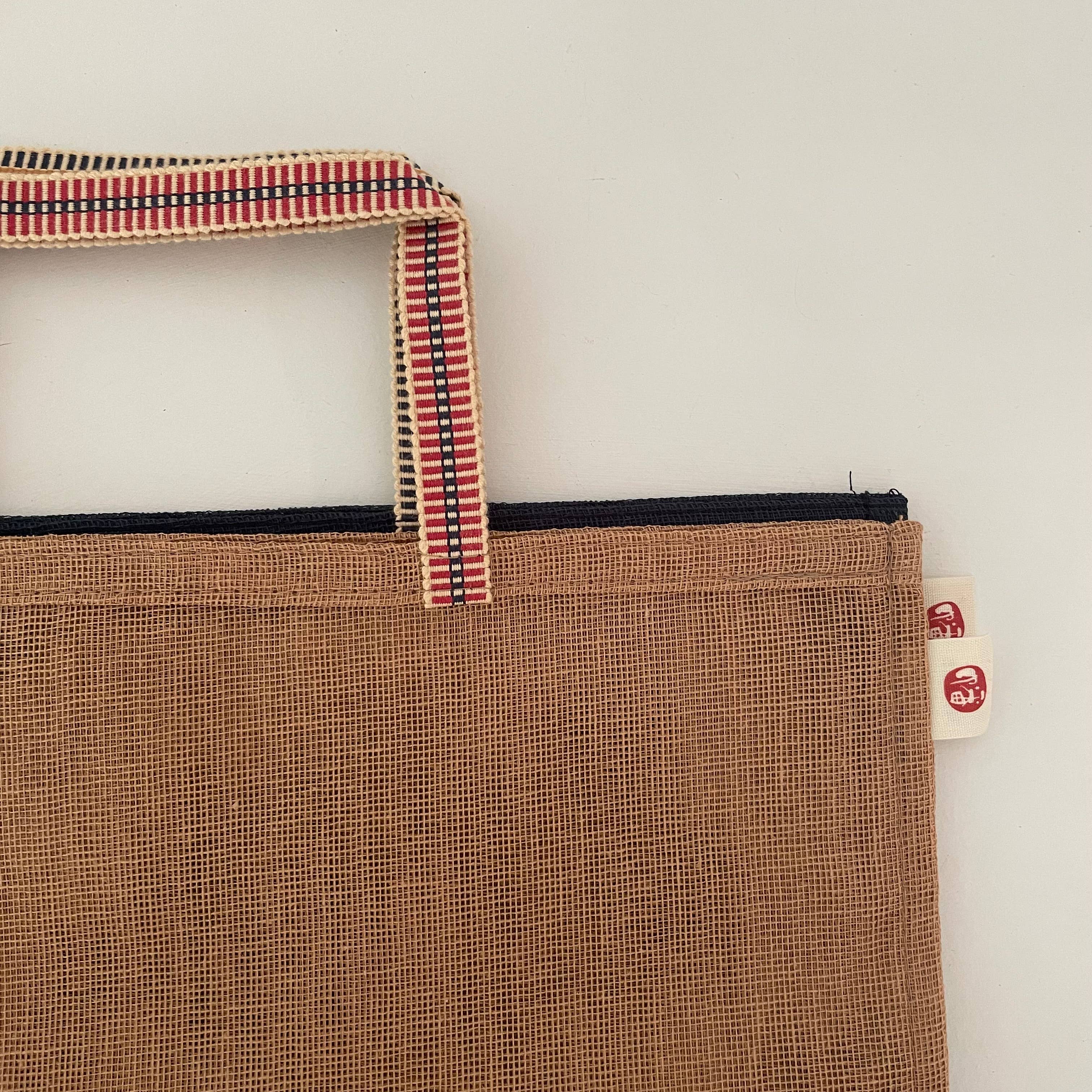 fort & field - Wholesale Grocery/Shopping Bag - 100% cotton gauze net eco produce bags with handle - XLarge11