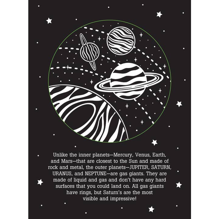 Peter Pauper Press - Wholesale Preschool Book (3-5) - Outer Space Bedtime Shadow Book4