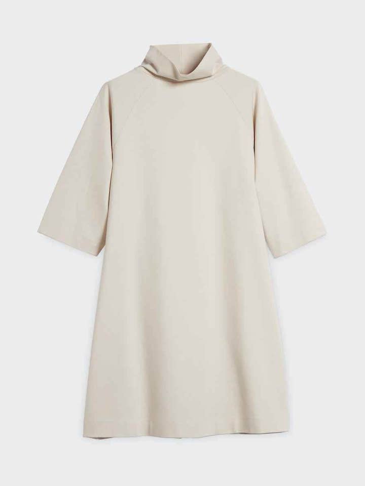 Vestido Jersey com Botões Decorativos nas Costas por atacado de Spoon