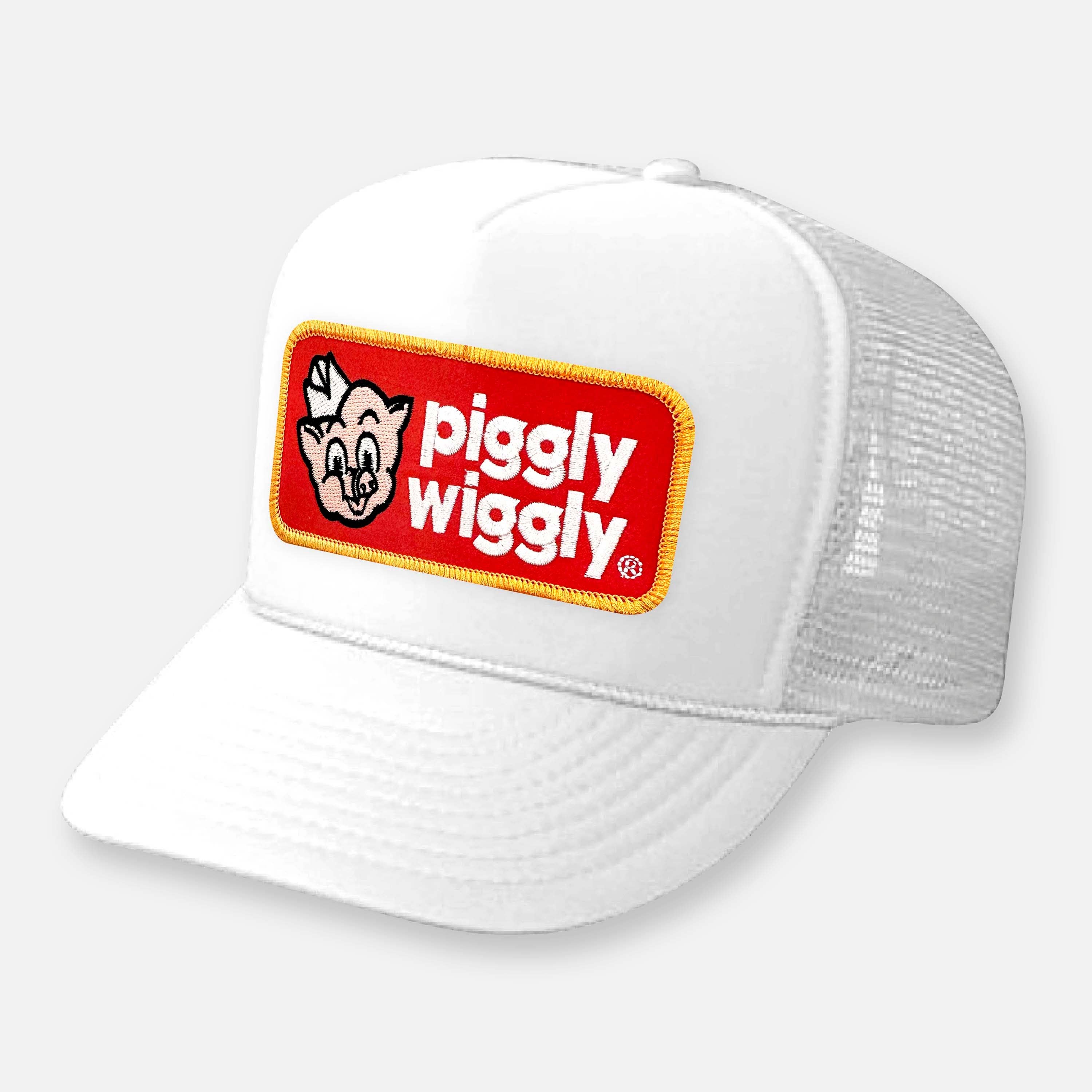Webig Moto Company - Wholesale Trucker Hat - Men's - PIGGLY WIGGLY CURVED BILL PATCH HAT7